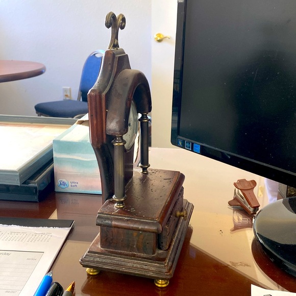 Decorative clock, handmade Italian clock - Picture 4 of 4